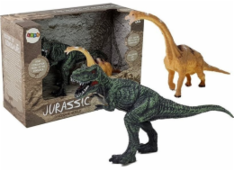 LeanToys Dinosaurus figurka 2 ks Brachiosaurus, Tyrannosaurus Rex