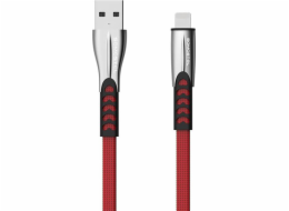 Somostel USB-A - Lightning kabel 1 m červený (25701)