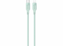 Usams USB-C - Lightning kabel 1,2 m zelený (není skladem)