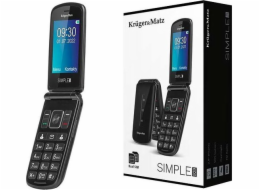 Mobilní telefon Vega Simple 929 Bez dat Dual SIM Black