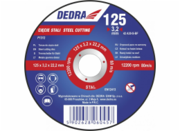 Dedra Shield 115x2,5x22,2mm pro řezání oceli - F13013