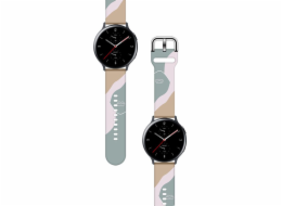 Hurtel Strap Camo Band pro Samsung Galaxy Watch 42mm silikonový řemínek Camo Watch náramek (17)