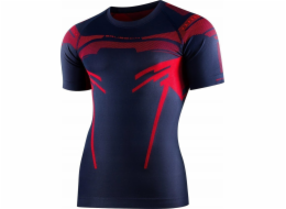 Brubeck SS13700 Pánské DRY tričko s krátkým rukávem tmavě modrá/červená XL