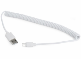 Gembird USB-A - microUSB kabel 1,8 m Bílý (CC-mUSB2C-AMBM-6-W)