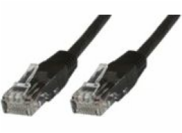 MicroConnect RJ-45/RJ-45 Cat.6 1m černá (UTP601S)