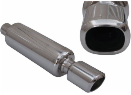 Koncový tlumič výfuku TurboWorks80 x 92 mm, vstup 57 mm