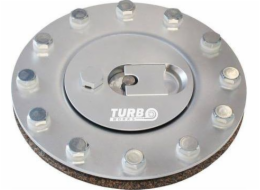 TurboWorks plnička palivové nádrže hliník stříbrná