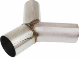 TurboWorks T-kus výfuku 90° 60/60 mm 304SS