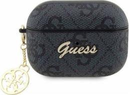 Guess Case Guess GUAP2G4GSMK Apple AirPods Pro 2 black/black 4G Charm Collection