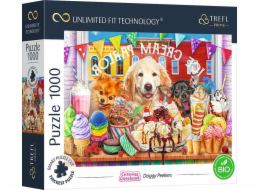 Technologie Trefl Puzzle 1000 Doggy Peekers Unlimited Fit