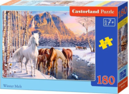 180dílné zimní puzzle Castorland