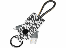 LogiLink USB-A - microUSB USB kabel 0,22 m Černošedý (CU0165)