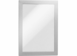 Odolný DURABLE DURAFRAME MAGNETIC A5 5 Stück stříbrný