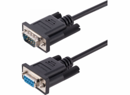 StarTech DB-9 - DB-9, 3m, černá (9FMNM-3M-RS232-CABLE)