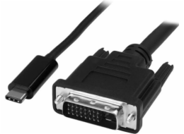 StarTech USB-C - DVI-D USB kabel 2 m černý (CDP2DVIMM2MB)