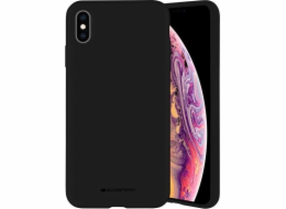 Silikonové pouzdro Mercury pro iPhone 13 černo/černé