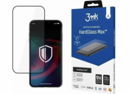 3MK  HardGlass Max Lite Oppo A16s černo/černé celoobrazovkové sklo Lite