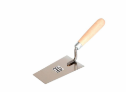 AWTools Nerezové trapézové hladítko 180mm dřevěná rukojeť AW30254