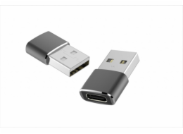 USB Art ADAPTER USB 2.0 samec / USB-C samice (OTG) ART originální adaptér