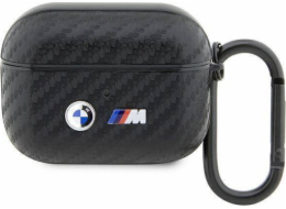 BMW BMW BMAPWMPUCA2 kryt AirPods Pro černo/černý Carbon Double Metal Logo