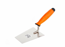 AWTools Broušené trapézové hladítko 180mm gumová rukojeť AW30252
