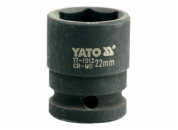 Yato 6-bodová rázová objímka 1/2" 22mm (YT-1012)