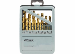 Titanová válcová vrtačka AWTools 1,5 2 7 4,5 4 5,5 5 1 3 2,5 3,5 6 10 6,5 7,5 8 8,5 Sada 9 mm (AW42319)