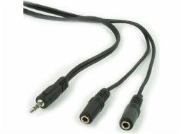 Gembird Jack 3,5 mm – Jack 3,5 mm x2 kabel 5 m černý (CCA-415)