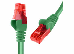 Spacetronik RJ45 CAT 6 U/UTP AWG24 kabel zelený 30m
