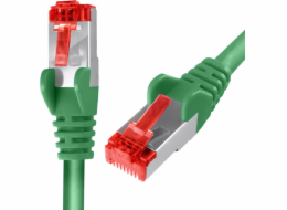 Spacetronik RJ45 CAT 6 S/FTP kabel AWG27 LSZH zelený 5m