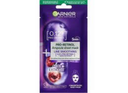 Garnier GARNIER_Pro-Retinol Ampoule Sheet Mask vyhlazující ampule v látkové masce s pro-retinolem 19g