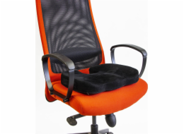 Powerton Ortopedický polštář, plastový hrot odolný proti tlaku, ergonomický, černý, paměťová pěna, Powerton