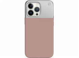 Atom Studios ATOM STUDIOS POUZDRO DĚLENÉ SILIKONOVÉ MAGSAFE IPHONE 13 PRO RŮŽOVÉ