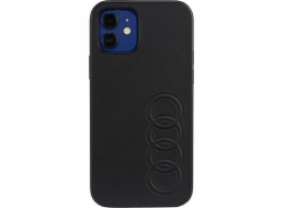 Audi Audi Synthetic Leather iPhone 12/12 Pro 6,1" černý/černý pevný obal AU-TPUPCIP12P-TT/D1-BK