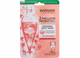 Garnier Skin Naturals 2 Million Probiotics Repairing Sheet Mask Pleťová maska 1 ks.