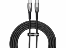 Baseus USB-C - USB-C USB kabel 2 m černý (CADH000801)