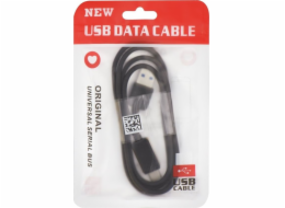 Partner Tele.com USB-A - USB-C USB kabel 1 m Černý