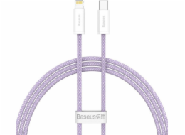 Baseus USB-C – Lightning kabel 1 m fialový (BSU3065PRP)