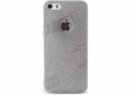 Třpytivé pouzdro na iPhone 7, stříbrné