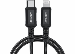 Acefast USB-C – Lightning kabel 1,8 m černý (6974316281306)