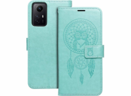 OEM Knižní pouzdro MEZZO pro XIAOMI Redmi NOTE 12S lapač snů zelené