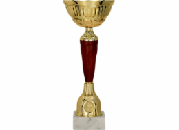 Victoria Sport Zlatý a vínový kovový pohár
