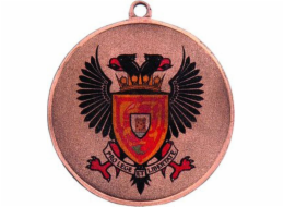 Victoria Sport Kovová medaile s hnědým barevným potiskem LuxorJet