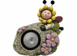 Saska Garden Garden dekorace solární lampa kámen 15x9,5x13cm