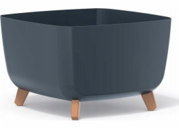 Prosperplast Bonsai Gracia DGQL400 Antracitový hrnec na nožičkách