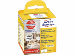 Avery Zweckform ZF HEAVY DUTY ETIKETY NA ROLÍ 25X54 MM 160 ETIKETY, BÍLÉ