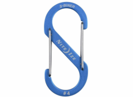 Karabina Nite Ize S-Biner Dual #4 hliníková modrá (SBA4-03-R6)