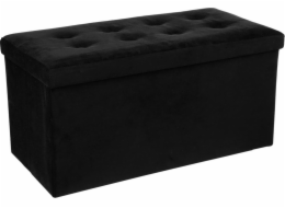 Atmosphera Prošívaná taška Adaline Black 76x38 cm