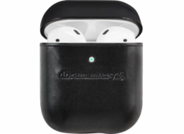 Kožené ochranné pouzdro dbramante Copenhagen pro AirPods 1/2 černé