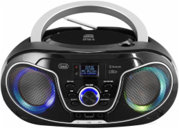 Rádio Trevi Boombox Trevi CMP588 DAB rádio CD USB BT černé